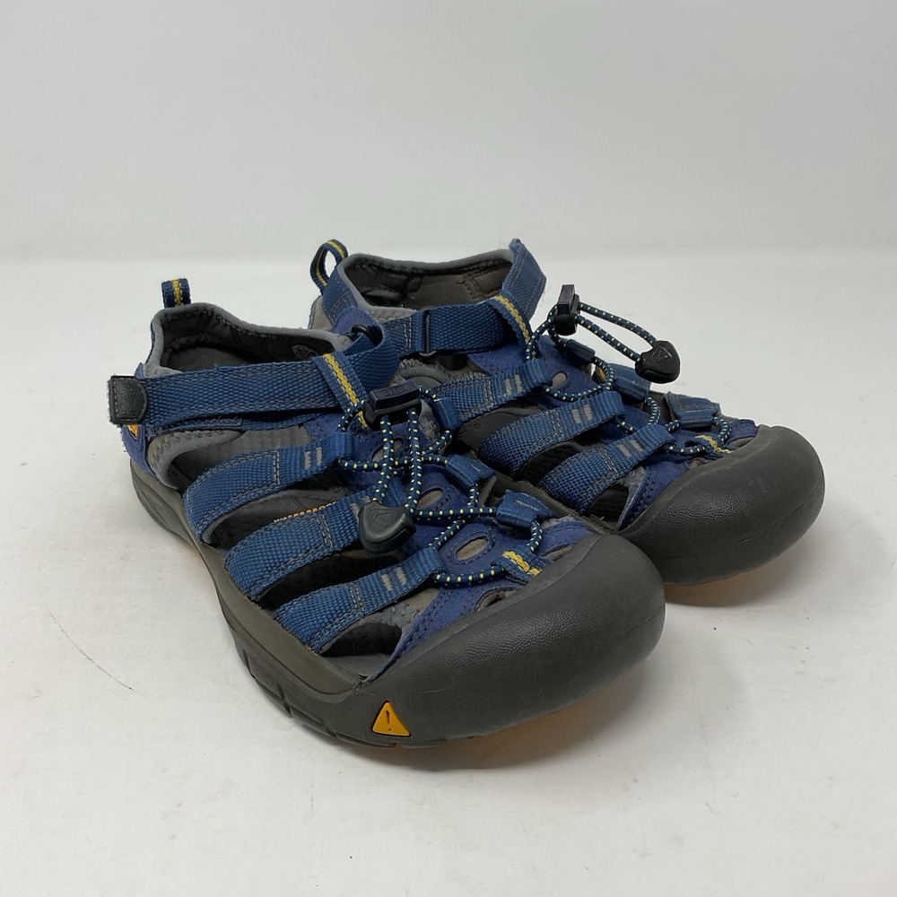 Keen Newport H2 Sandals Shoes Youth Big Kid 5 Blue Hiking Water Outdoors